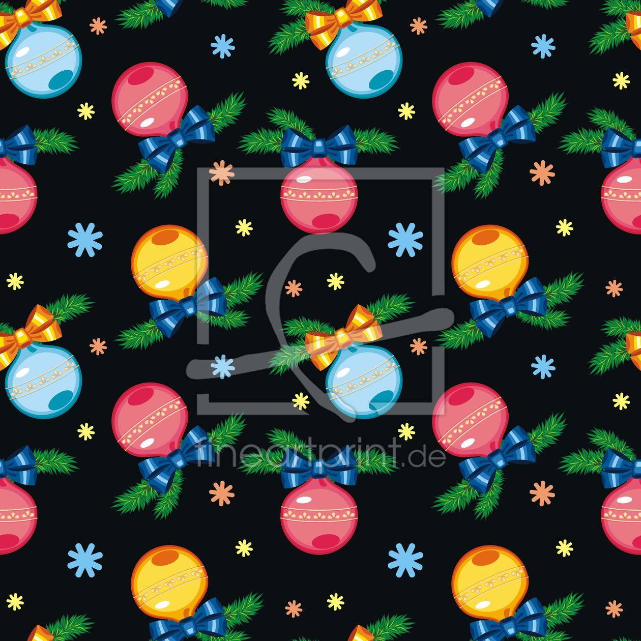 Bild-Nr.: 9007239 Weihnachtsdekoration erstellt von patterndesigns-com