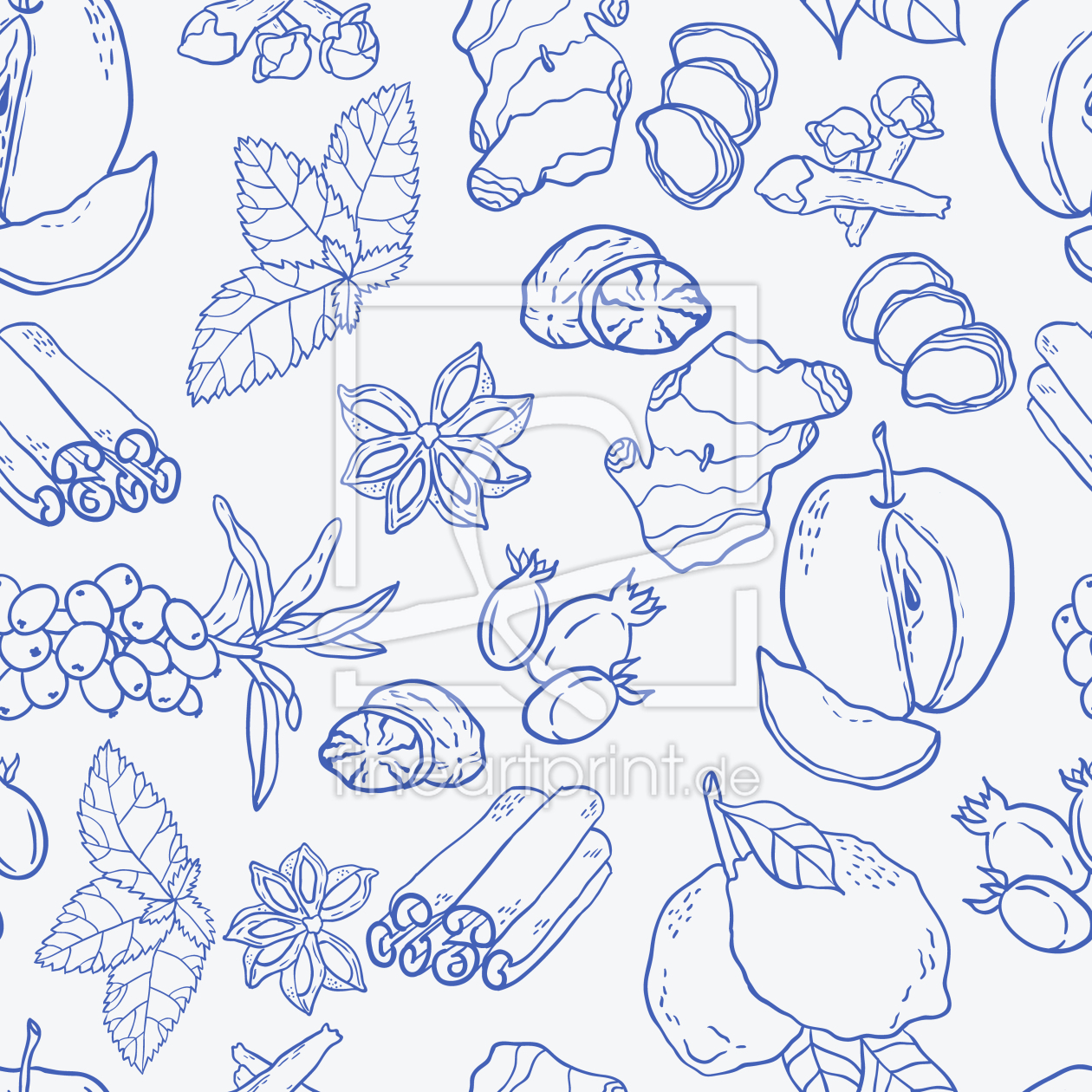 Bild-Nr.: 9007244 Winter Tee Allerlei erstellt von patterndesigns-com