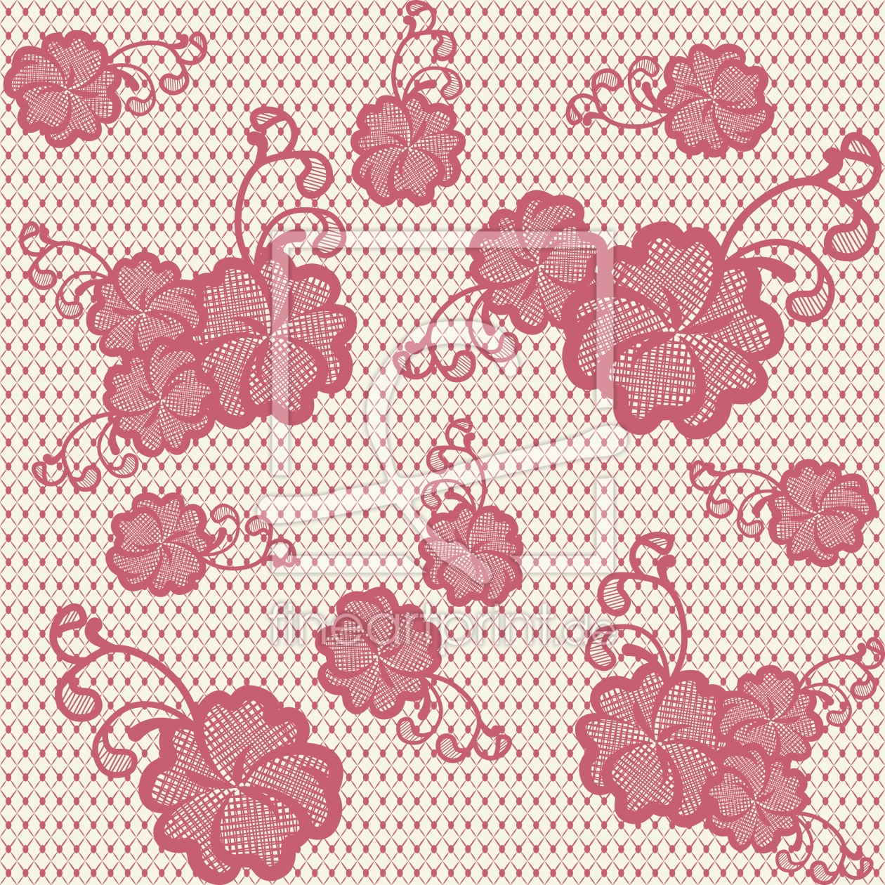 Bild-Nr.: 9007252 Spitzen Hibiskus erstellt von patterndesigns-com