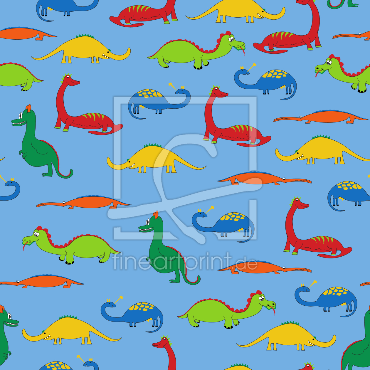 Bild-Nr.: 9007334 Drachen und Krokodile erstellt von patterndesigns-com