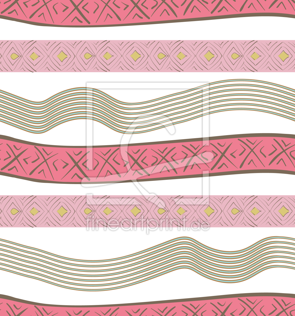 Bild-Nr.: 9007392 Ethno Bänder erstellt von patterndesigns-com