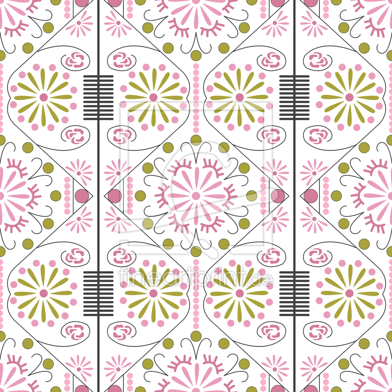 Bild-Nr.: 9007551 Koreanische Blume erstellt von patterndesigns-com