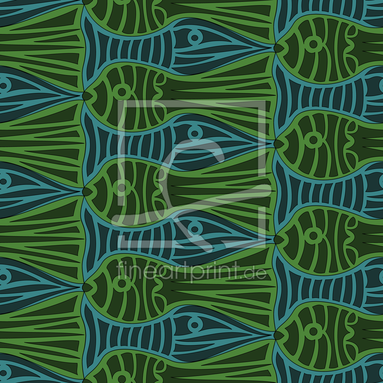 Bild-Nr.: 9007649 Stau Im Aquarium erstellt von patterndesigns-com