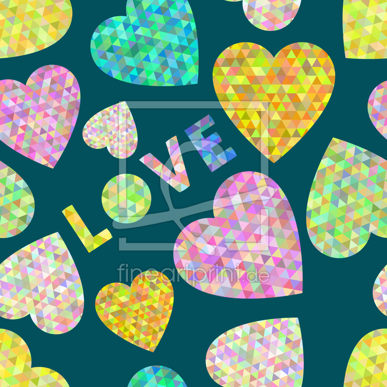 Bild-Nr.: 9007724 Herz Und Liebe erstellt von patterndesigns-com