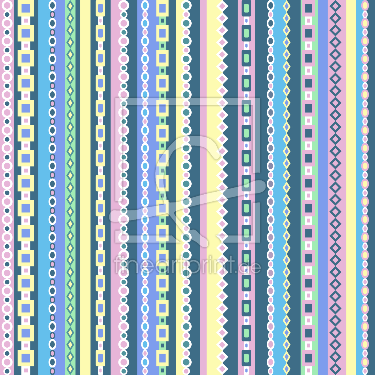 Bild-Nr.: 9007727 Geometrische Bordüren erstellt von patterndesigns-com