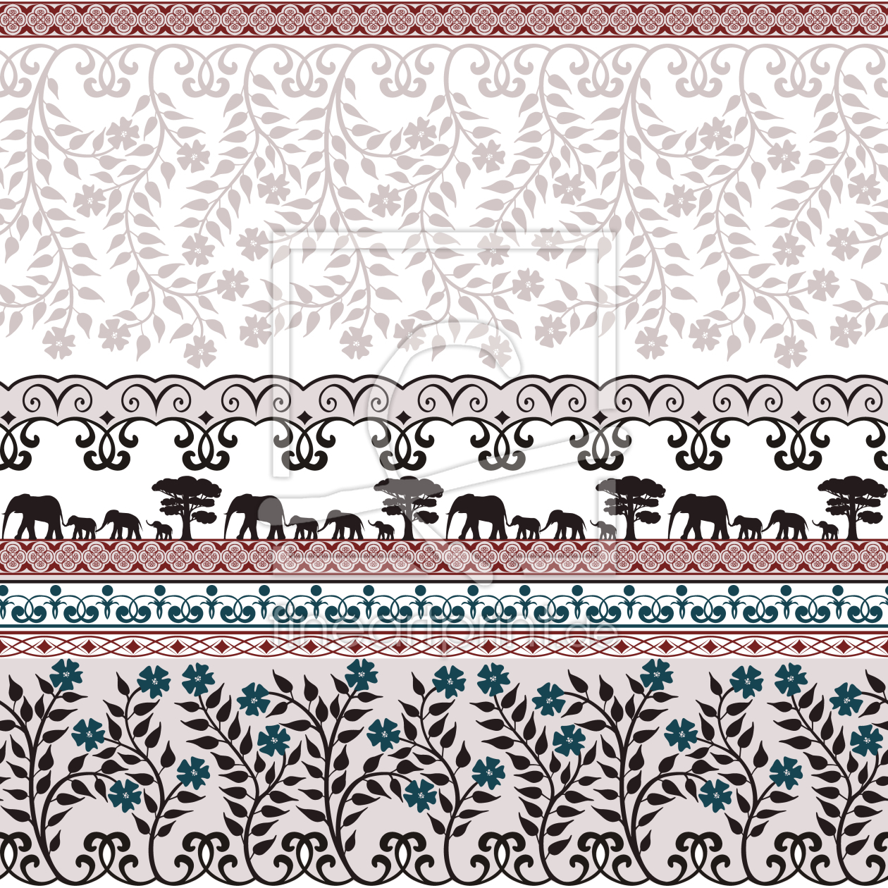 Bild-Nr.: 9007729 Romantische Safari erstellt von patterndesigns-com