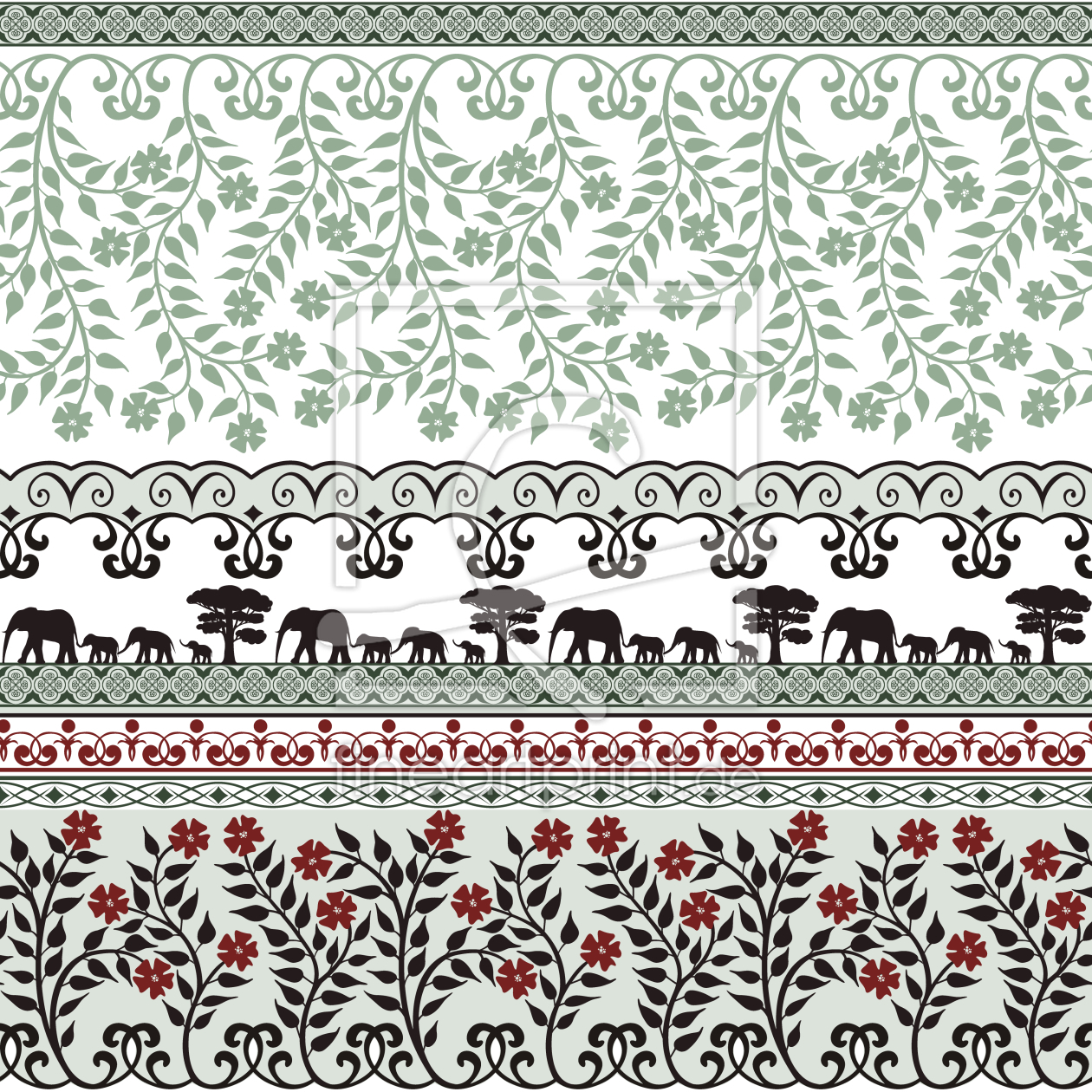 Bild-Nr.: 9007749 Romantische Safari Im Frühling erstellt von patterndesigns-com