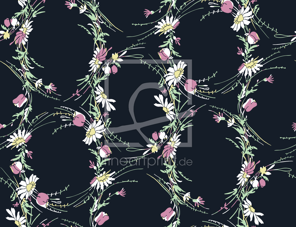 Bild-Nr.: 9007785 Vintage Wildblumen erstellt von patterndesigns-com