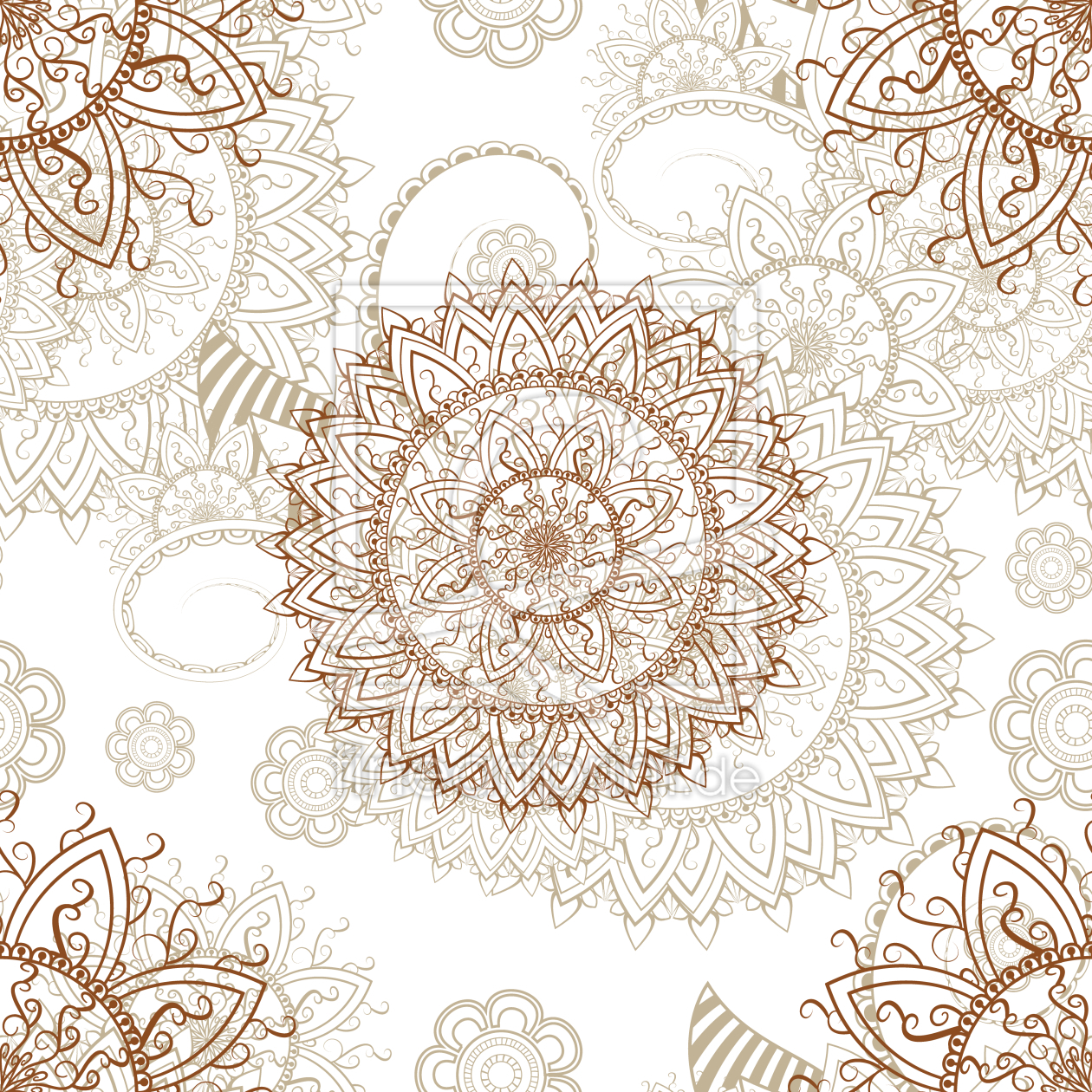 Bild-Nr.: 9007859 Orientalisches Mandala erstellt von patterndesigns-com