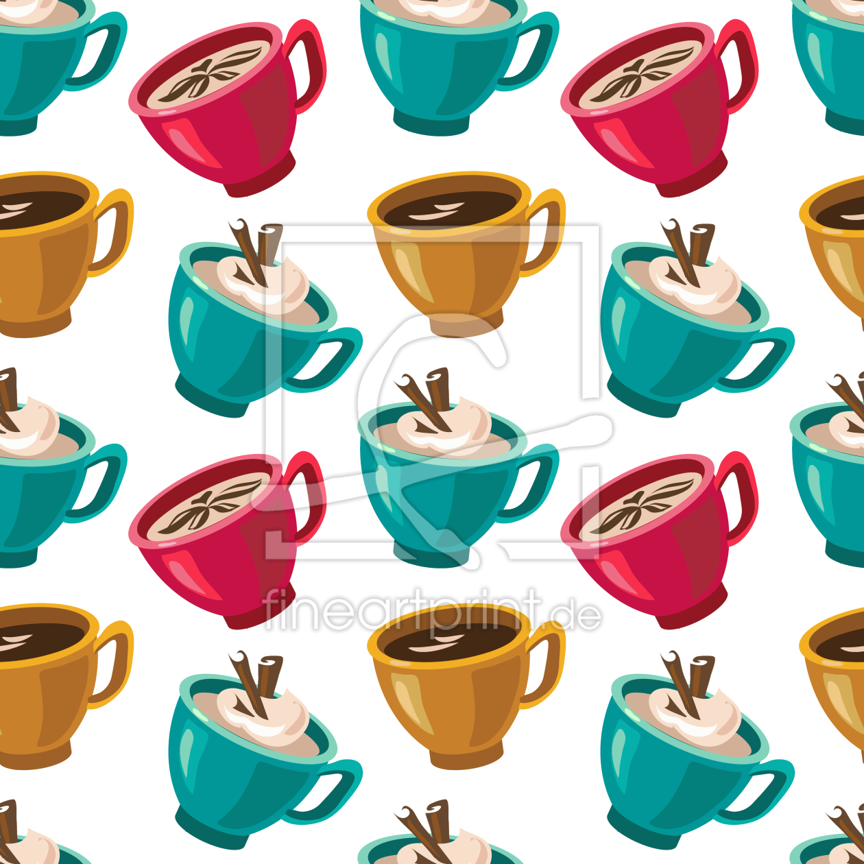 Bild-Nr.: 9007866 Tasse Kaffee erstellt von patterndesigns-com