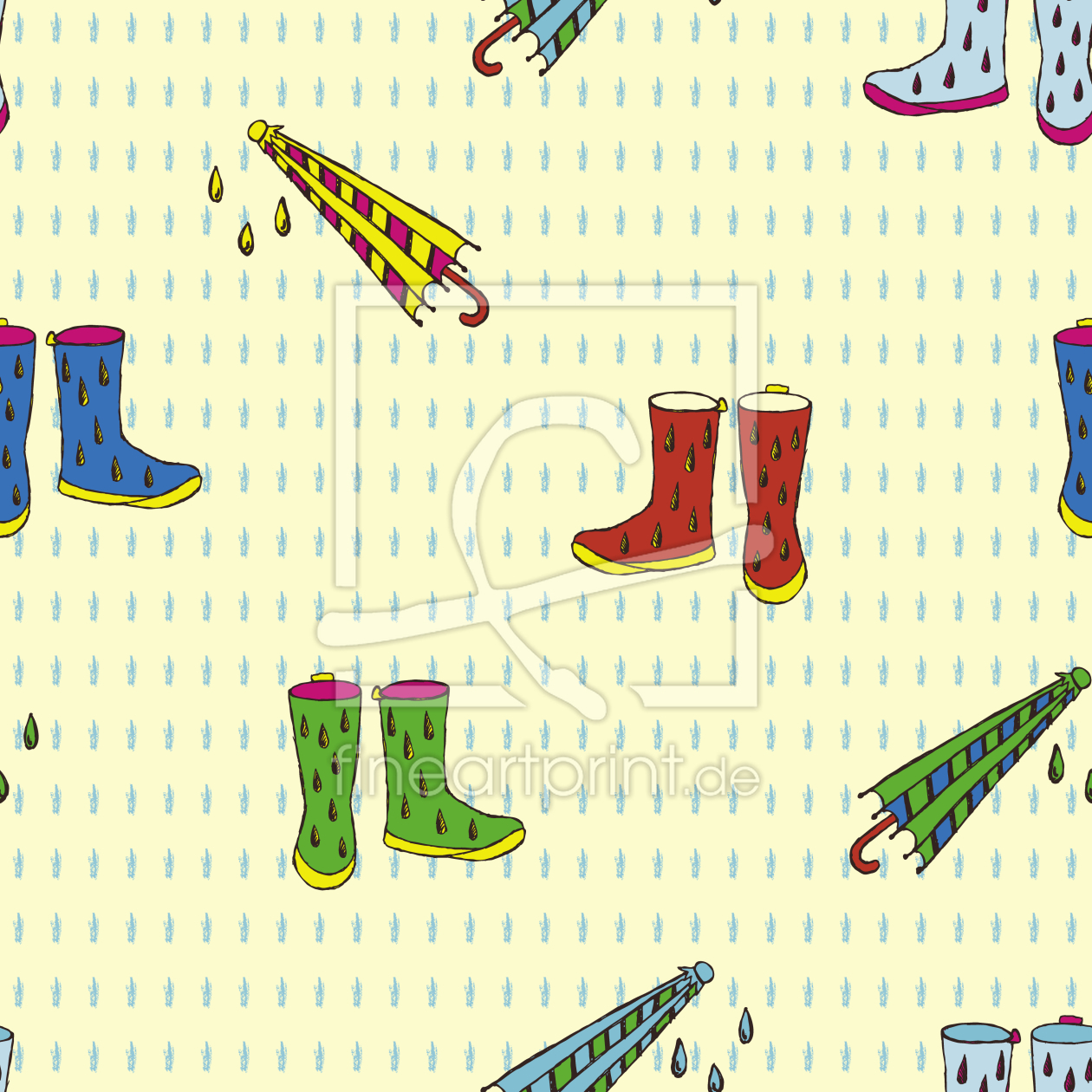 Bild-Nr.: 9007874 Regen Schuhe erstellt von patterndesigns-com