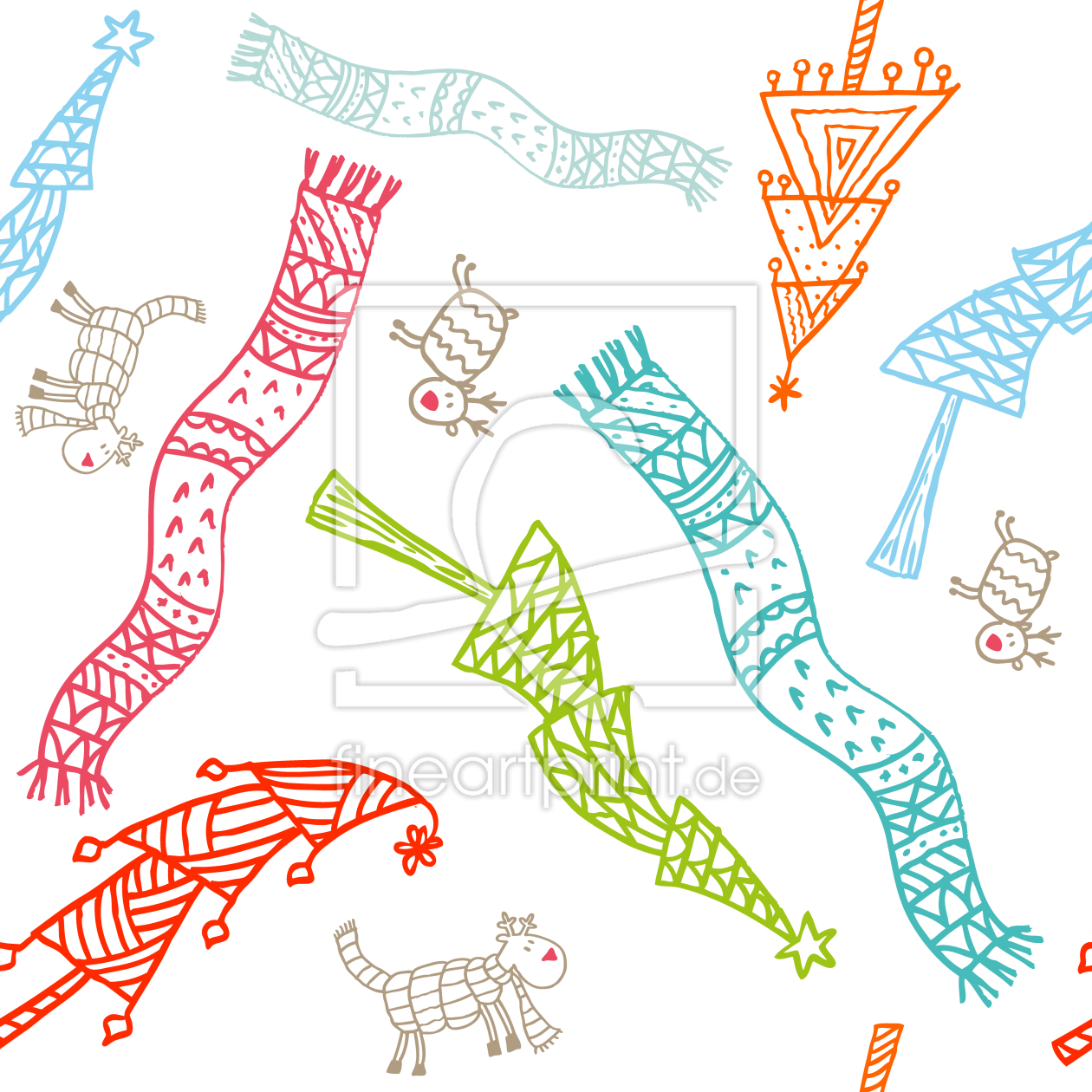 Bild-Nr.: 9007917 Warme Winter Gruesse erstellt von patterndesigns-com