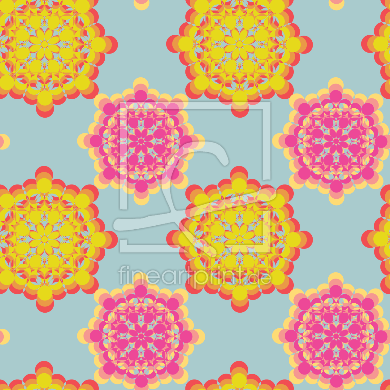 Bild-Nr.: 9007930 Flower Power Verbindung erstellt von patterndesigns-com