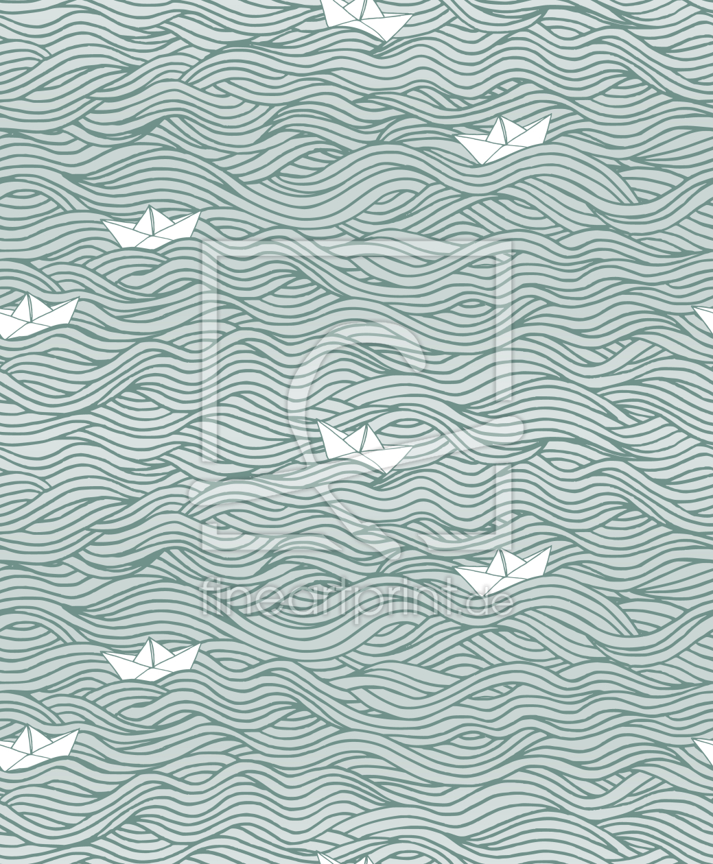 Bild-Nr.: 9007963 Kleine Papier-Boote erstellt von patterndesigns-com