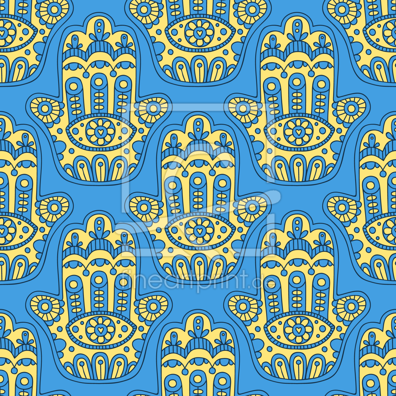 Bild-Nr.: 9007983 Hamsa erstellt von patterndesigns-com