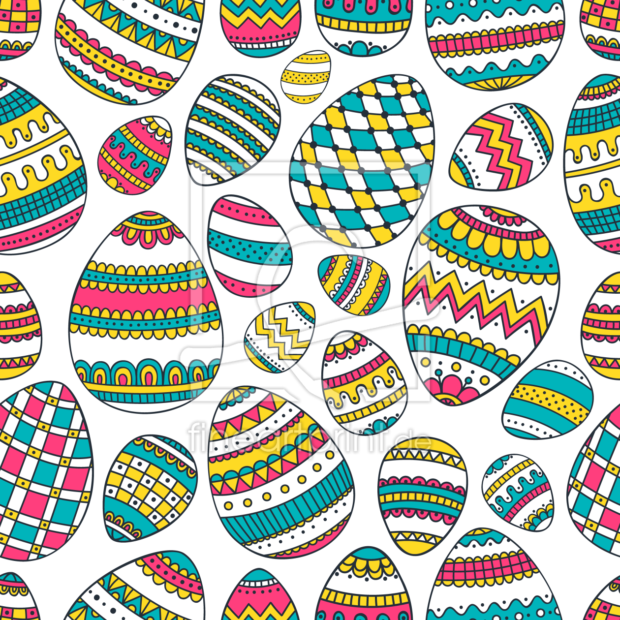 Bild-Nr.: 9008009 Verzierte Eier erstellt von patterndesigns-com