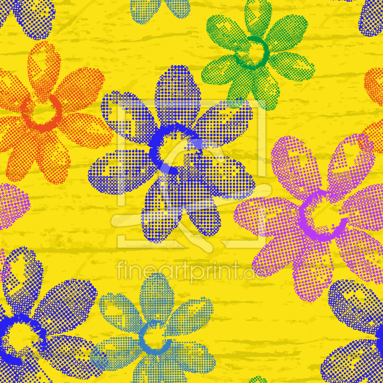 Bild-Nr.: 9008087 Frische Frühlingsblumen erstellt von patterndesigns-com