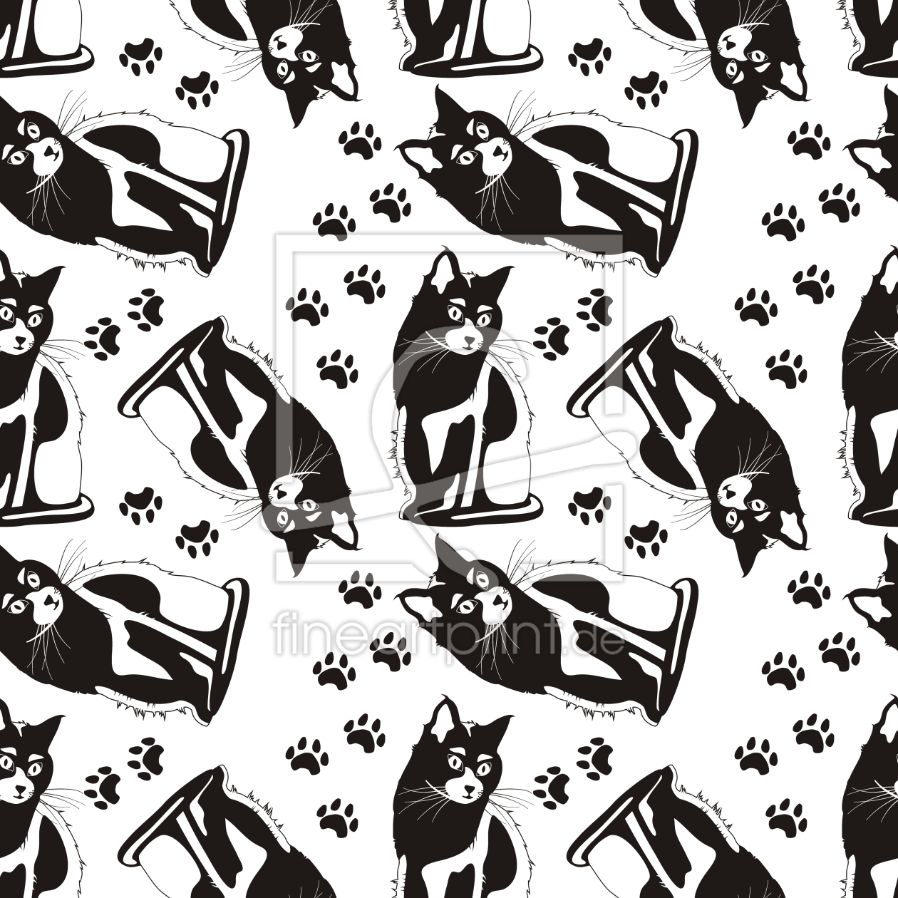 Bild-Nr.: 9008117 Katzen Auf Wache erstellt von patterndesigns-com