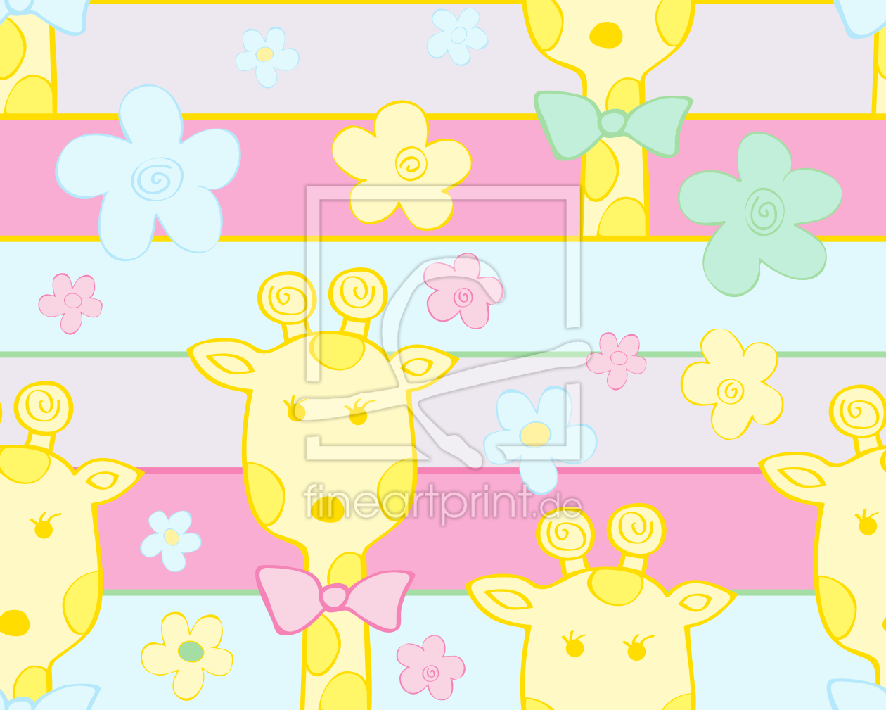 Bild-Nr.: 9008133 Baby Giraffen erstellt von patterndesigns-com