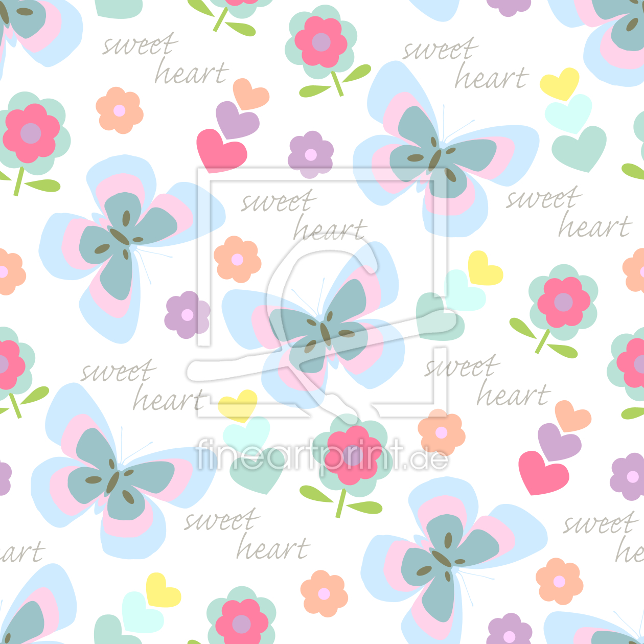 Bild-Nr.: 9008187 Frühlingsliebe erstellt von patterndesigns-com