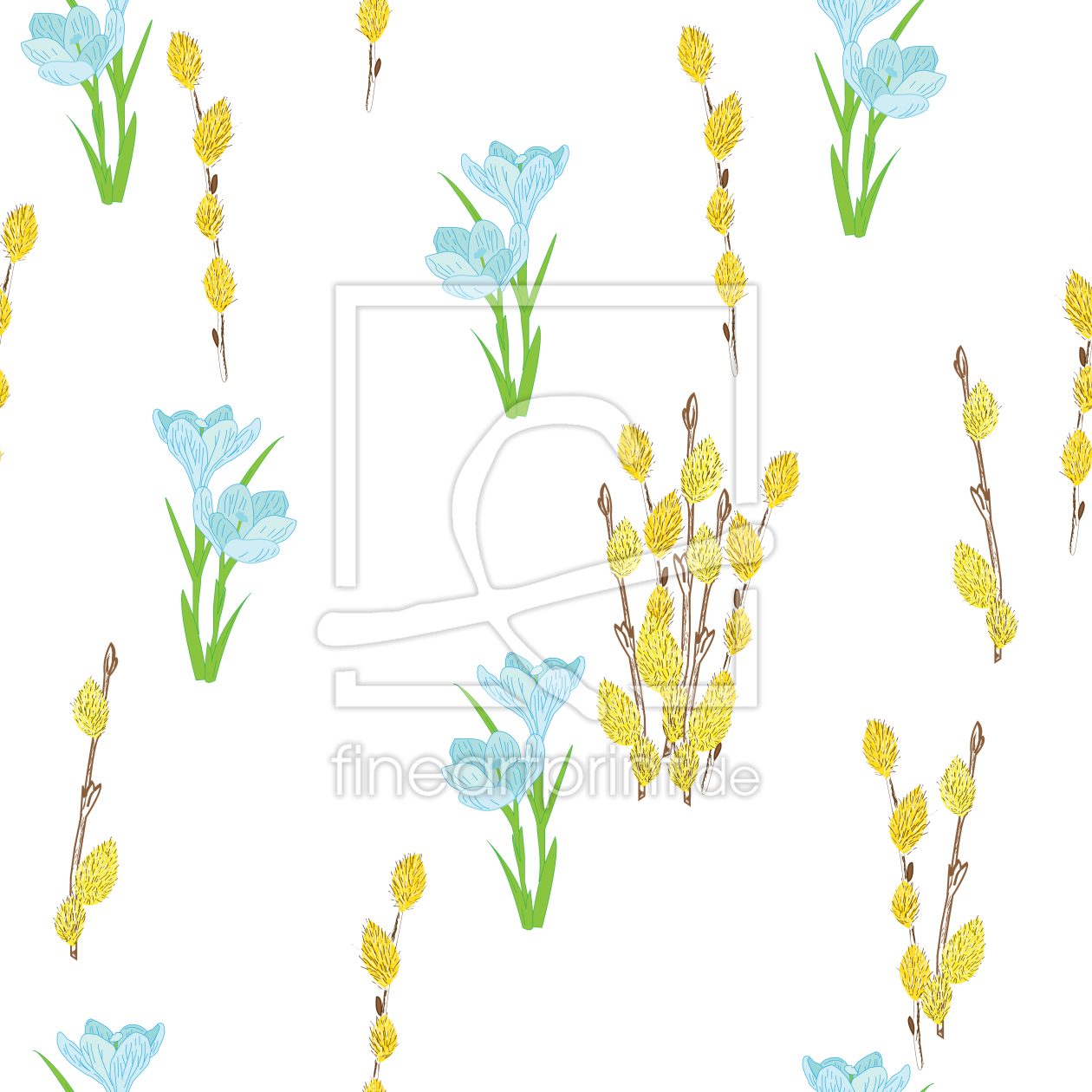 Bild-Nr.: 9008202 Blühende Ostern erstellt von patterndesigns-com