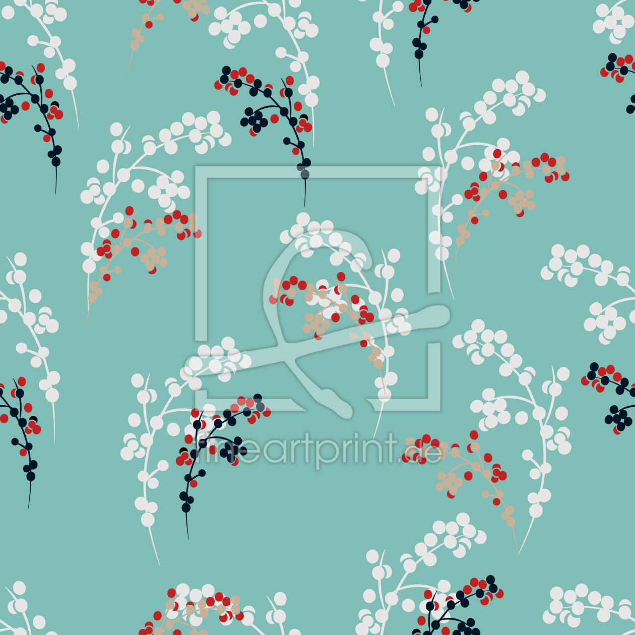 Bild-Nr.: 9008226 Beeren Sträusschen erstellt von patterndesigns-com