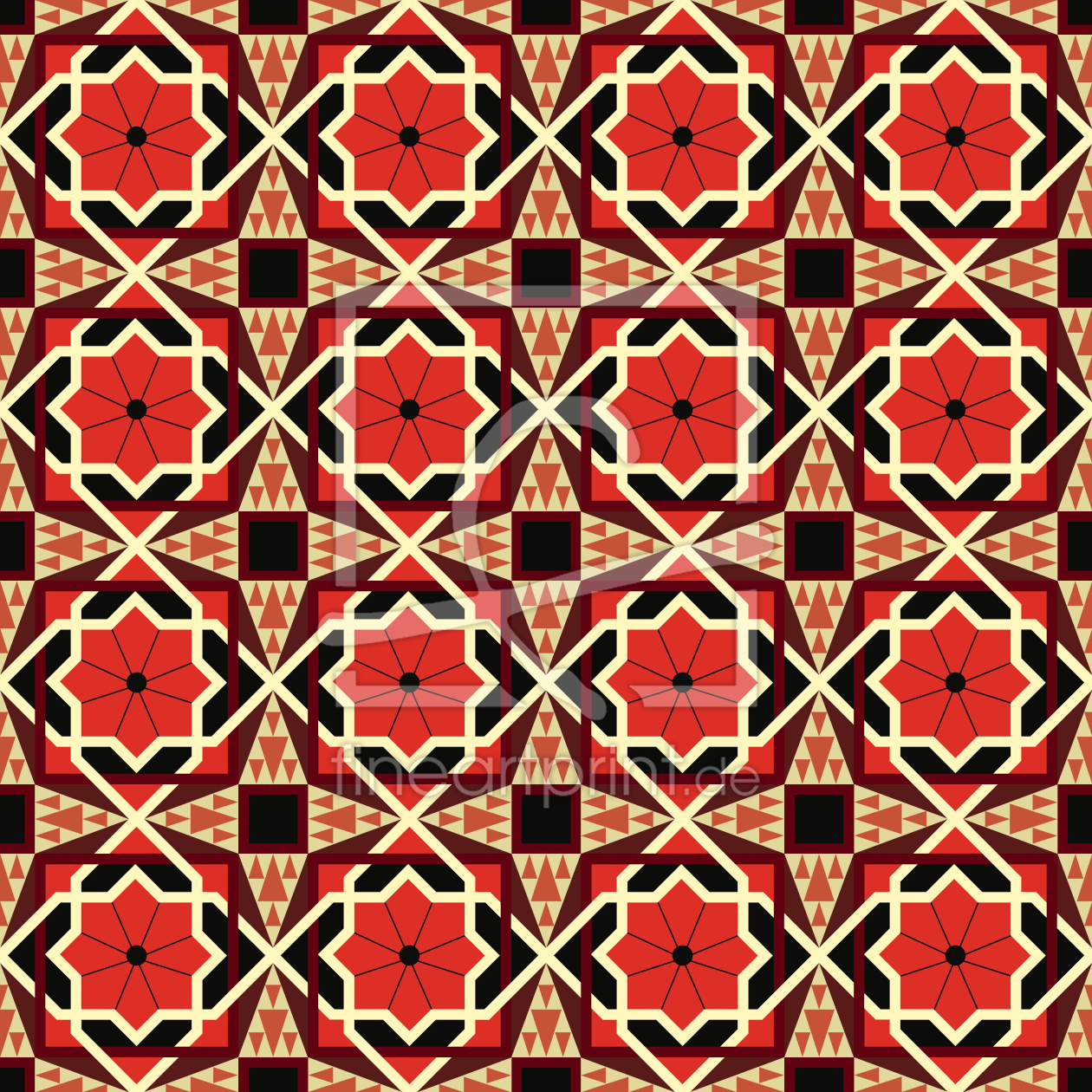 Bild-Nr.: 9008238 Arabischer Stil erstellt von patterndesigns-com
