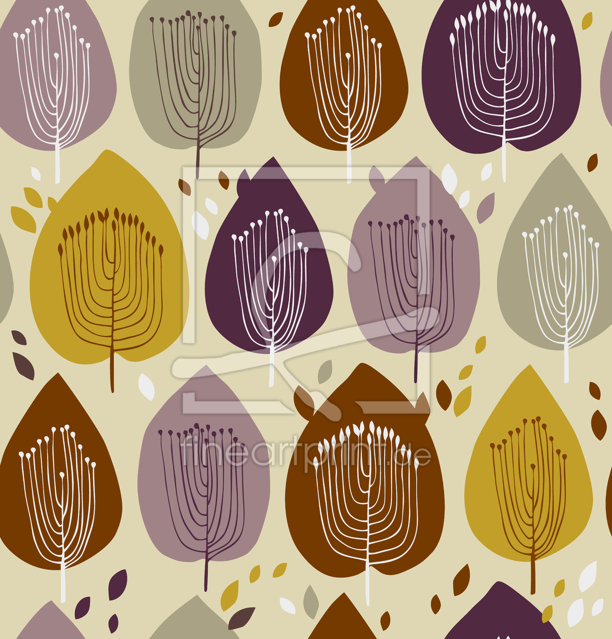 Bild-Nr.: 9008280 Bäume im Herbst erstellt von patterndesigns-com