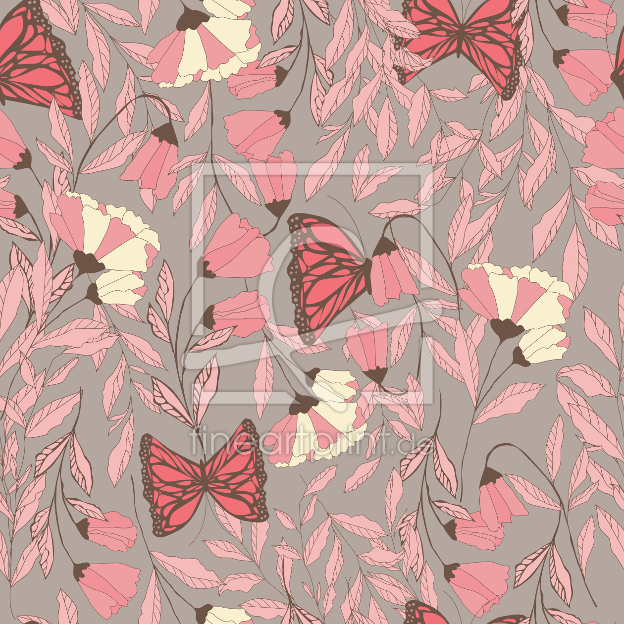 Bild-Nr.: 9008308 Monarch Garten erstellt von patterndesigns-com