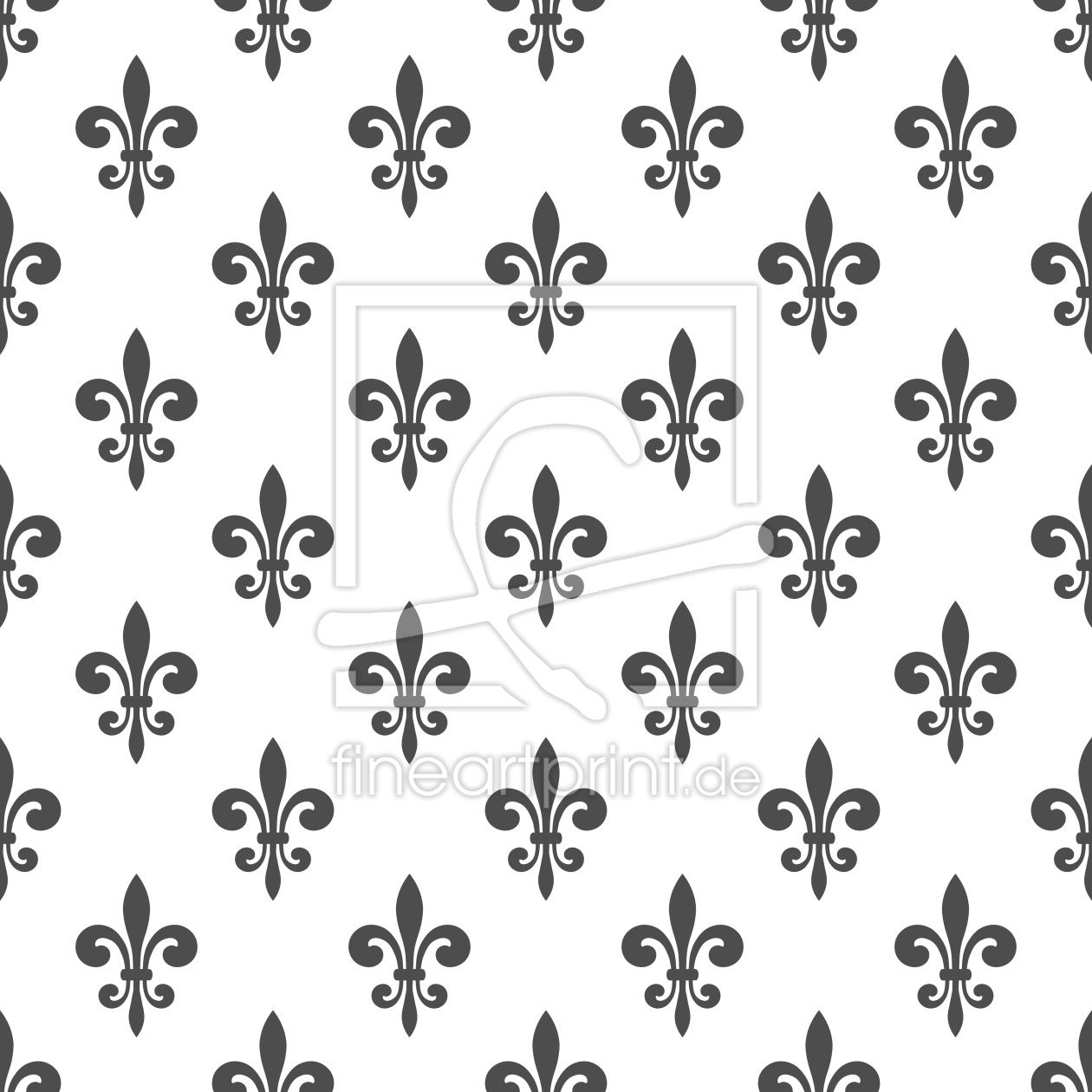 Bild-Nr.: 9008356 Fleur De Lis erstellt von patterndesigns-com