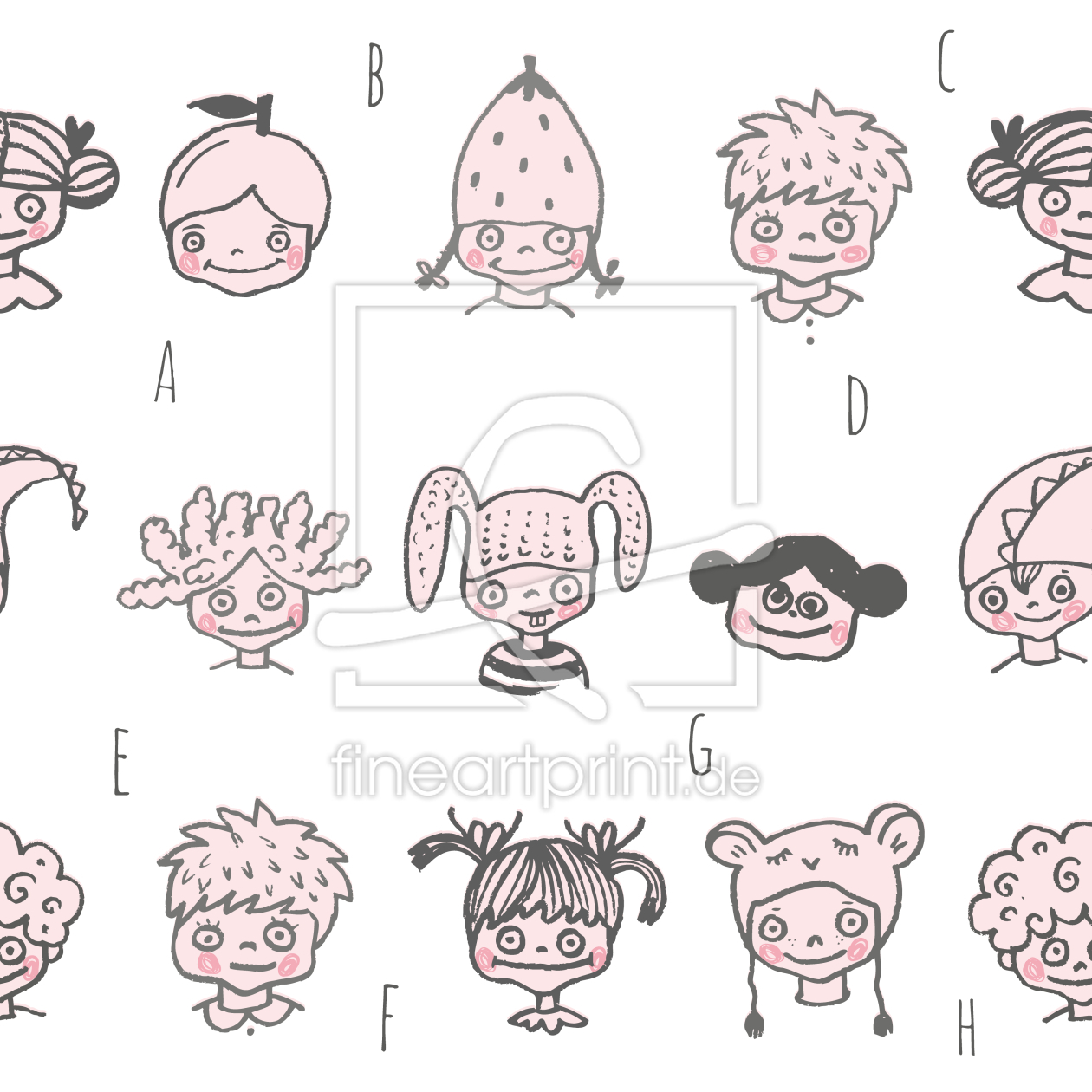 Bild-Nr.: 9008357 Kinder Alphabet erstellt von patterndesigns-com