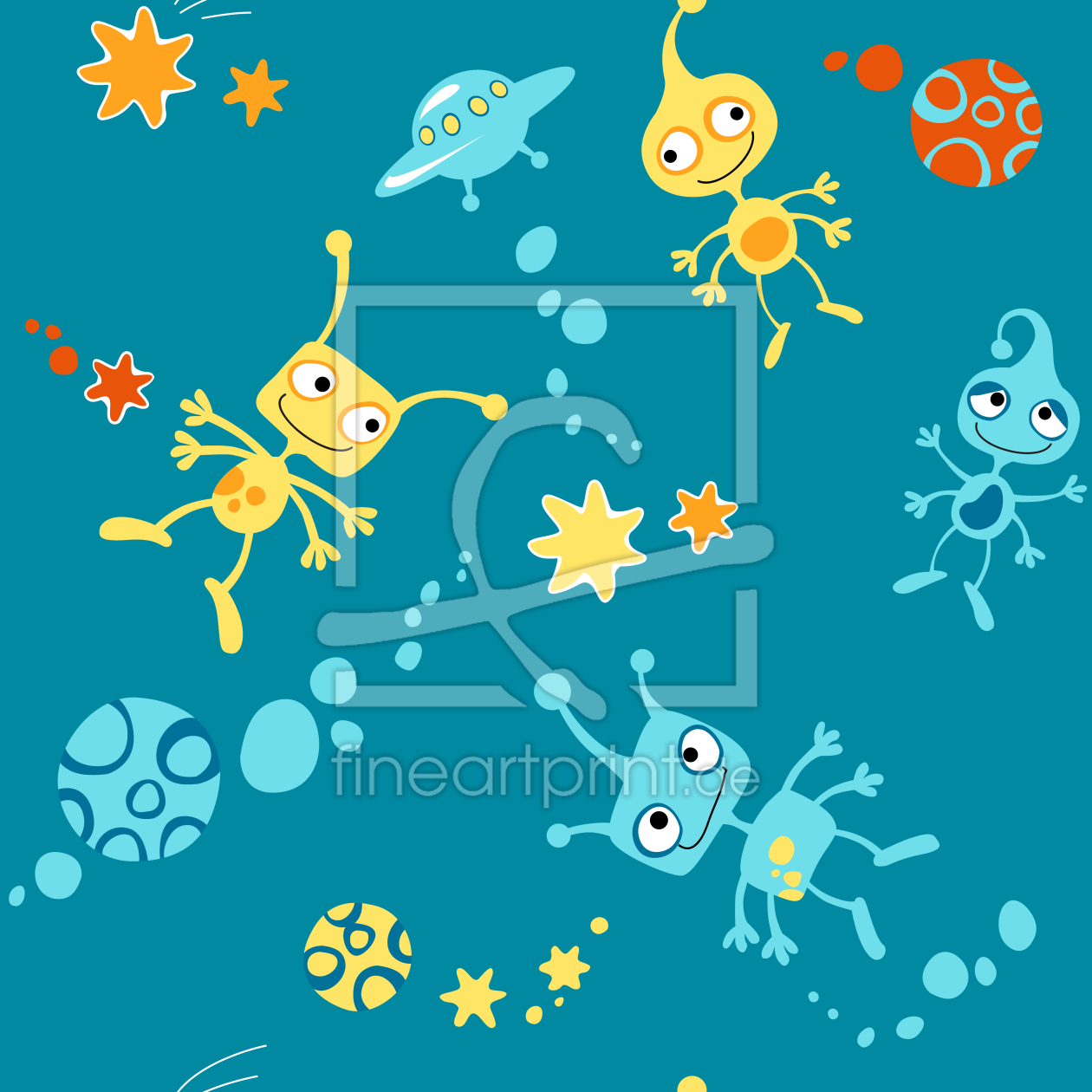 Bild-Nr.: 9008421 Aliens erstellt von patterndesigns-com