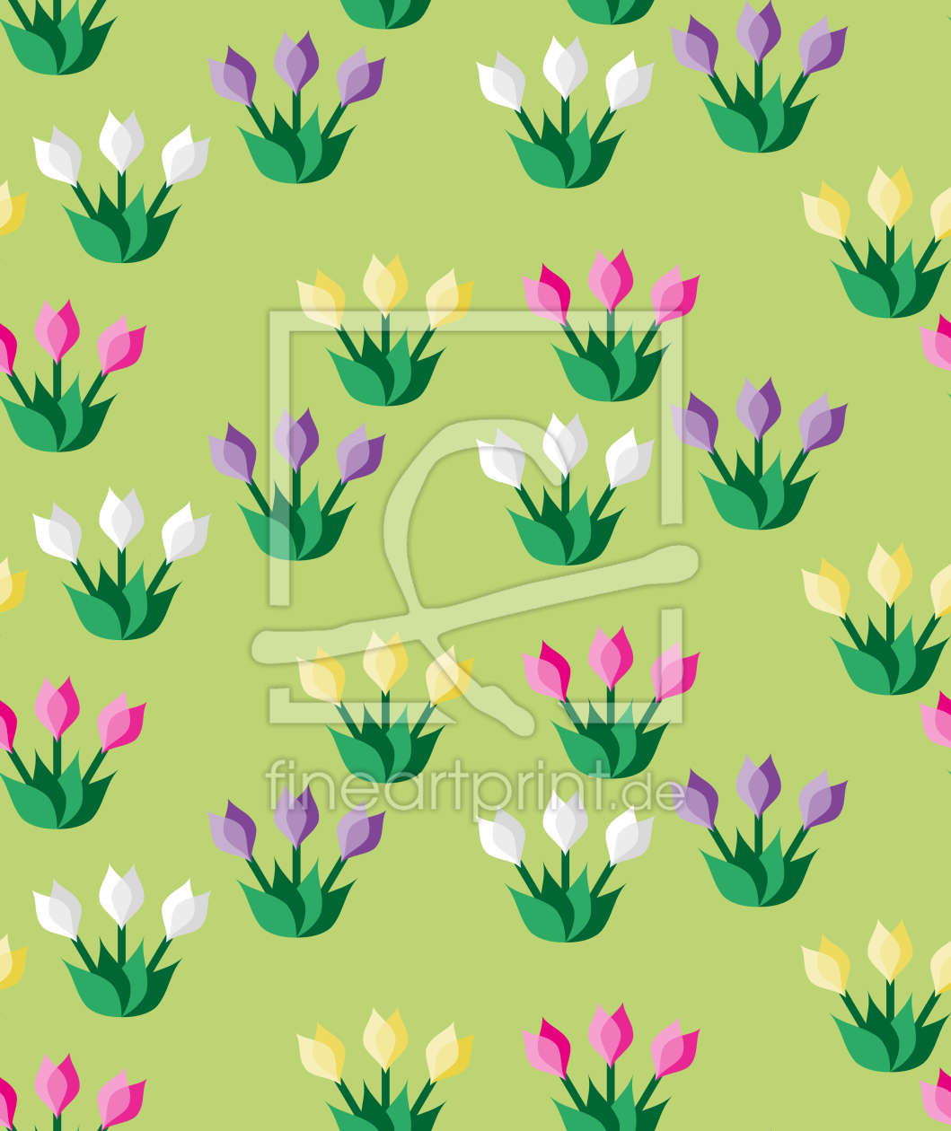 Bild-Nr.: 9008650 Krokusfeld erstellt von patterndesigns-com