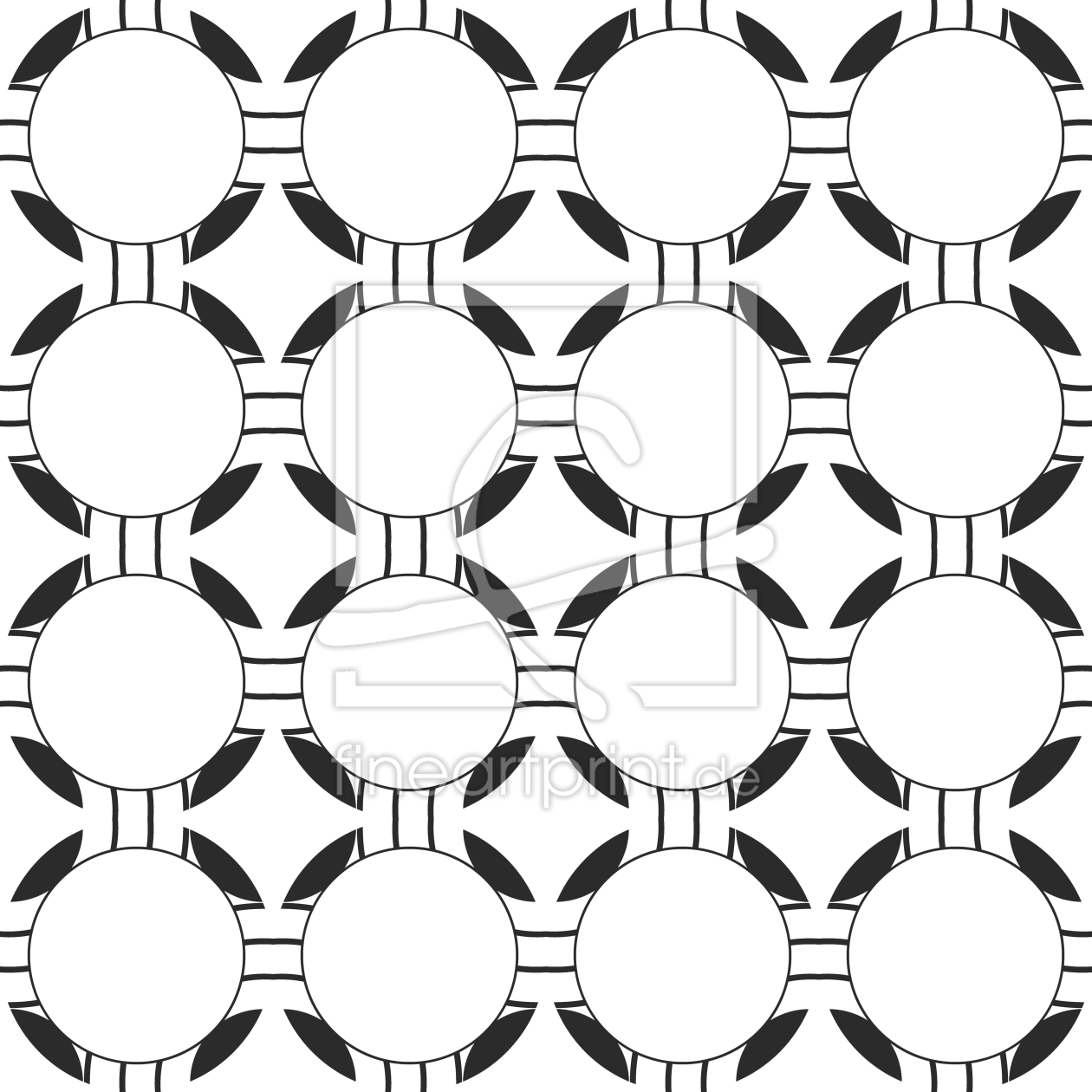 Bild-Nr.: 9008656 Kreise Im Verbund erstellt von patterndesigns-com