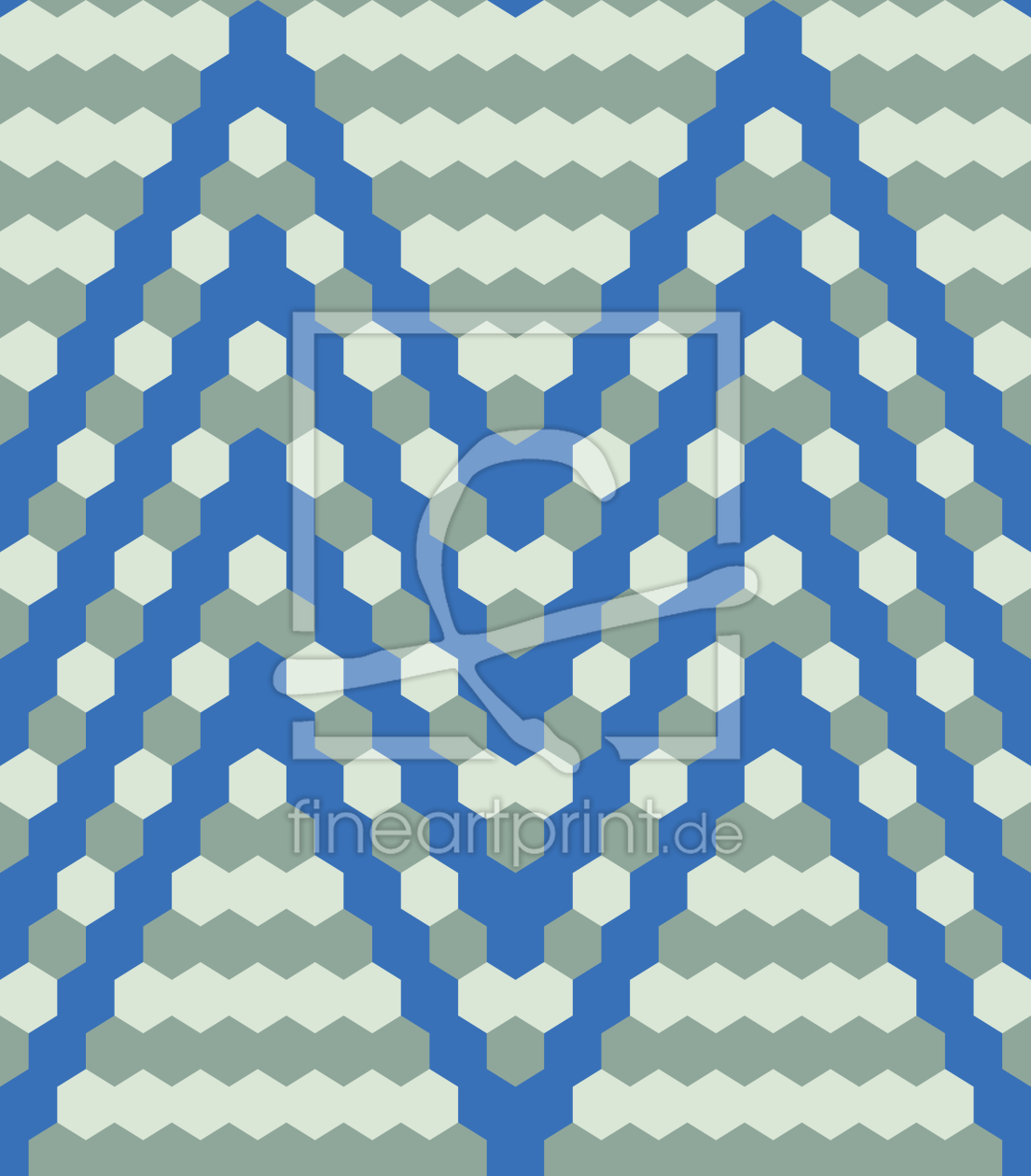 Bild-Nr.: 9008804 Bienenstock Chevron erstellt von patterndesigns-com