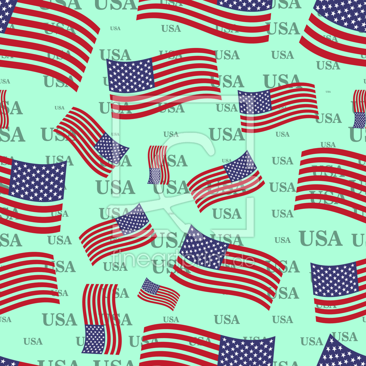 Bild-Nr.: 9008896 US Flagge erstellt von patterndesigns-com