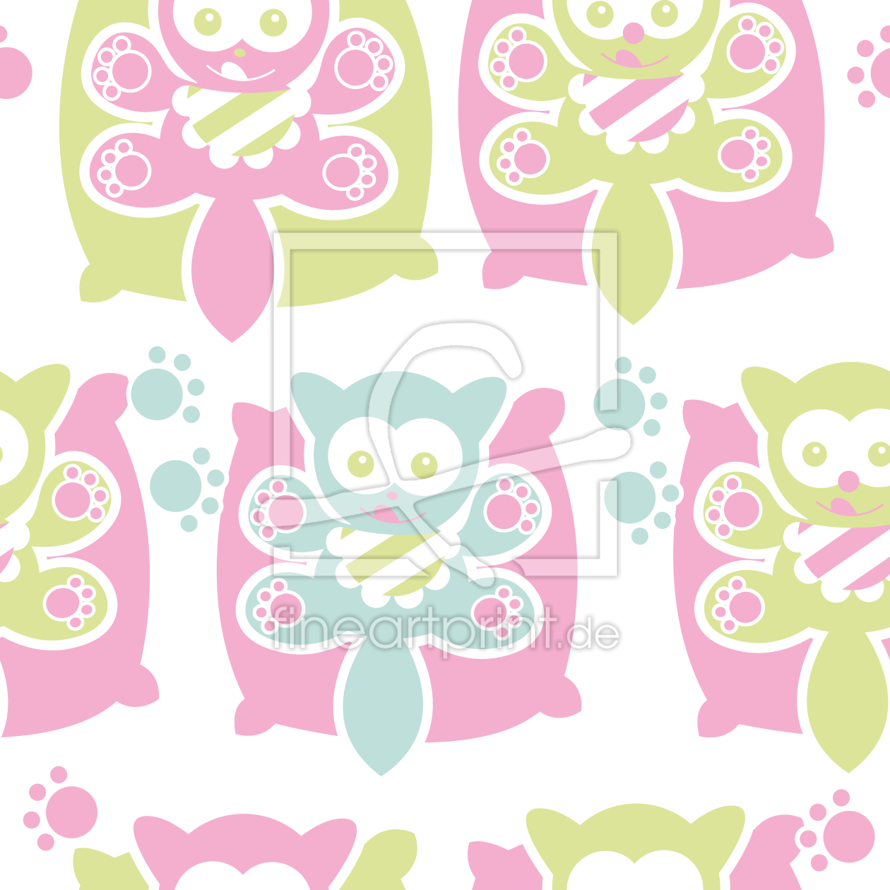 Bild-Nr.: 9008969 Kätzchen Auf Kissen erstellt von patterndesigns-com