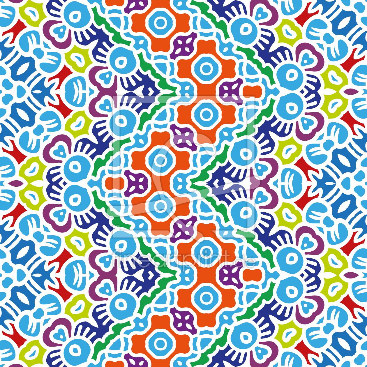 Bild-Nr.: 9009020 Mosaik im Zickzack erstellt von patterndesigns-com