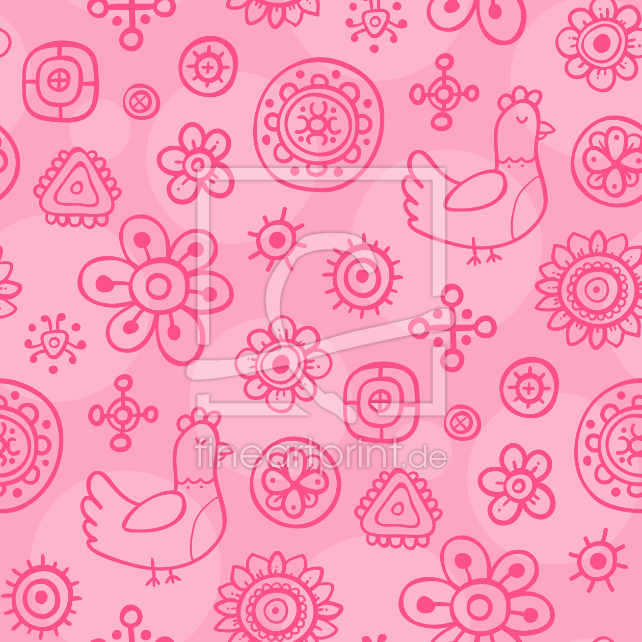 Bild-Nr.: 9009121 Träumendes Huhn erstellt von patterndesigns-com