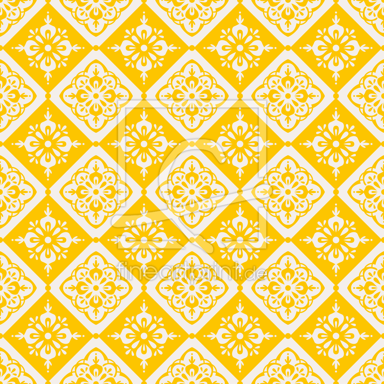 Bild-Nr.: 9009148 Vintage-Mosaik erstellt von patterndesigns-com