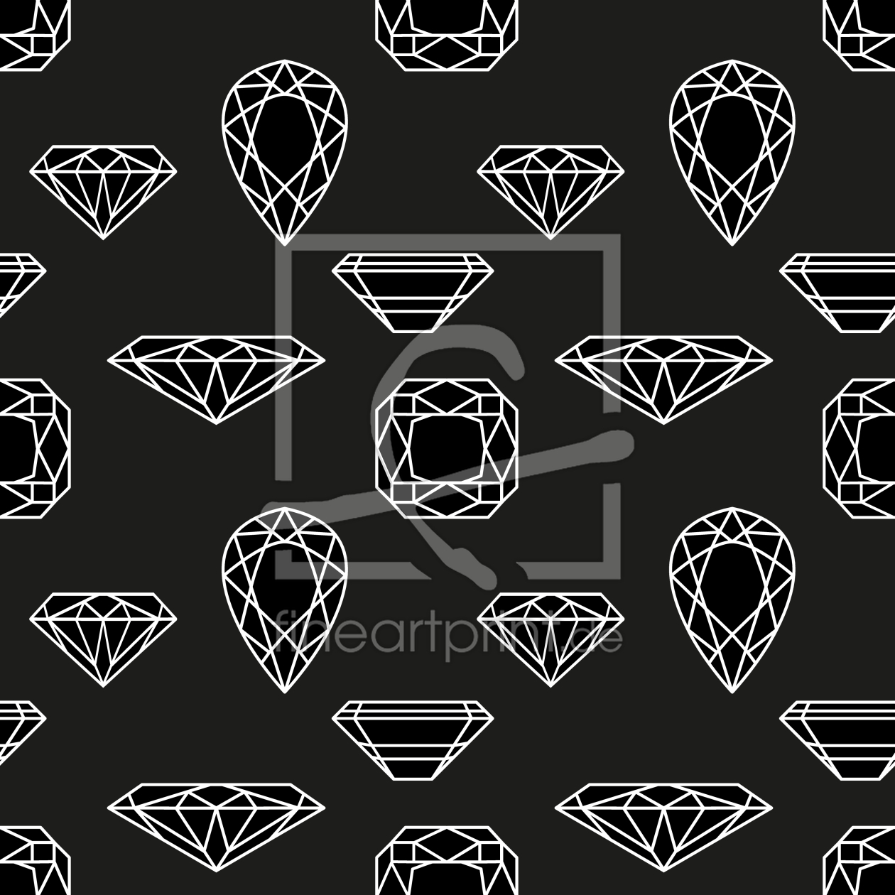 Bild-Nr.: 9009230 Diamanten erstellt von patterndesigns-com