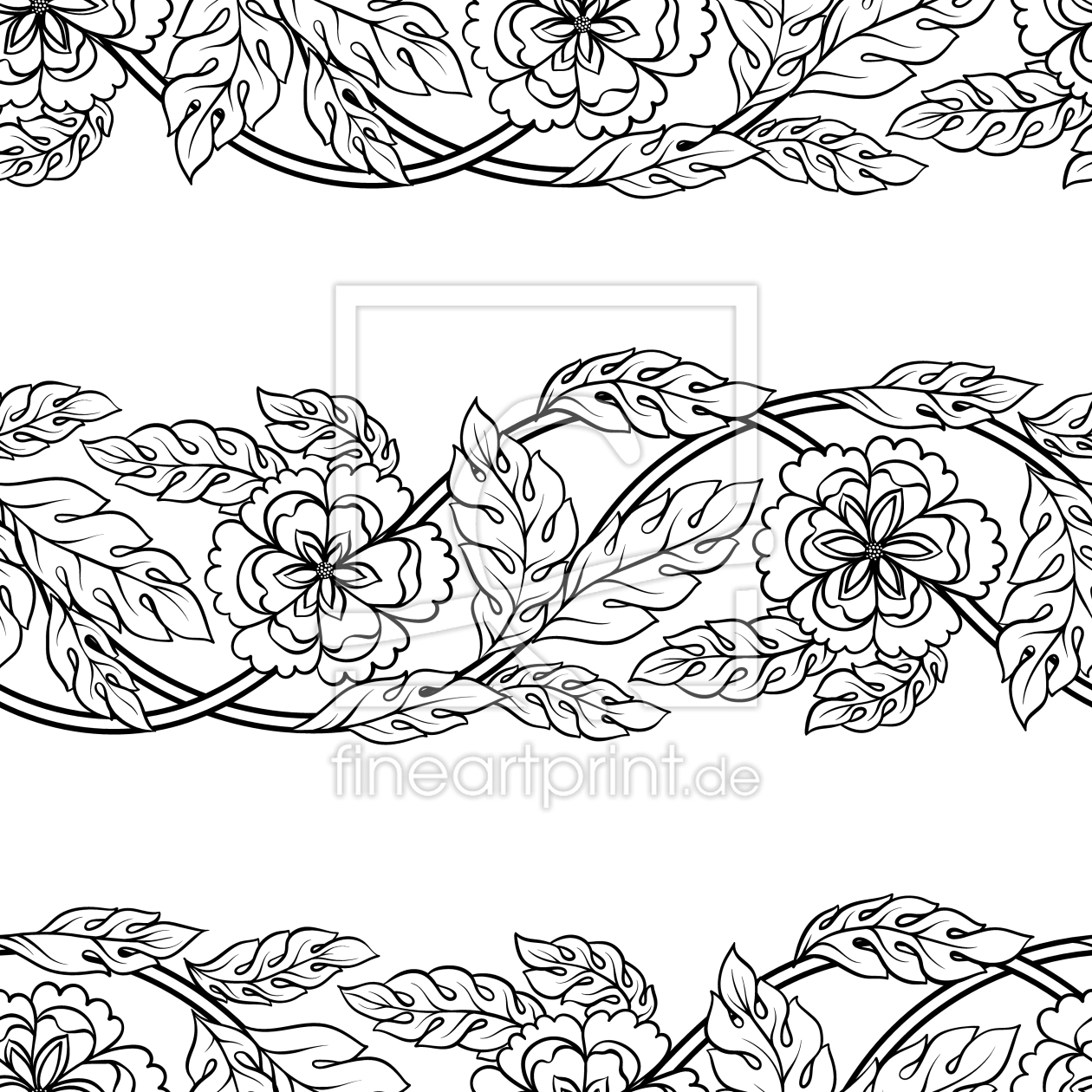 Bild-Nr.: 9009244 Blumen Zusammenspiel erstellt von patterndesigns-com