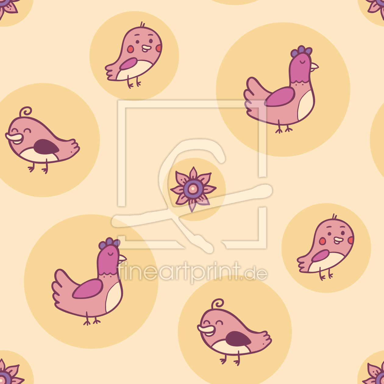 Bild-Nr.: 9009313 Huhn Und Küken erstellt von patterndesigns-com