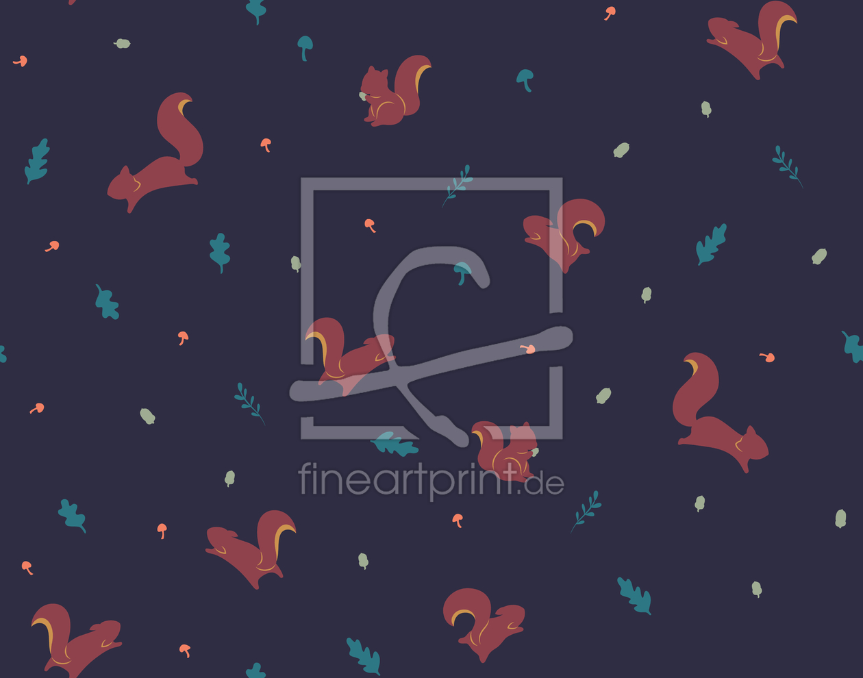 Bild-Nr.: 9009320 Eichhörnchen erstellt von patterndesigns-com