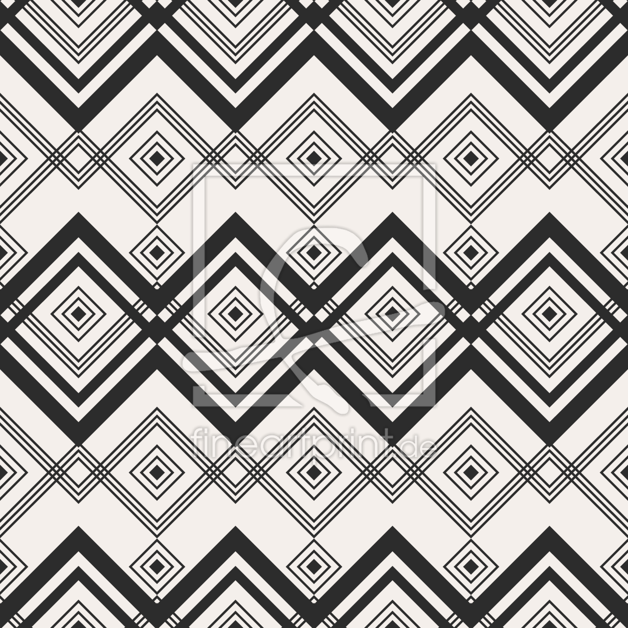 Bild-Nr.: 9009345 Zick-Zack Kreuzung erstellt von patterndesigns-com