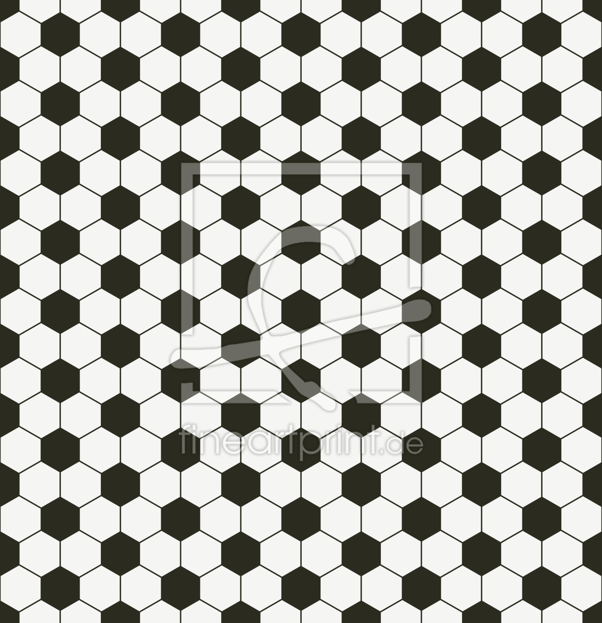 Bild-Nr.: 9009401 Fussball Kariert erstellt von patterndesigns-com