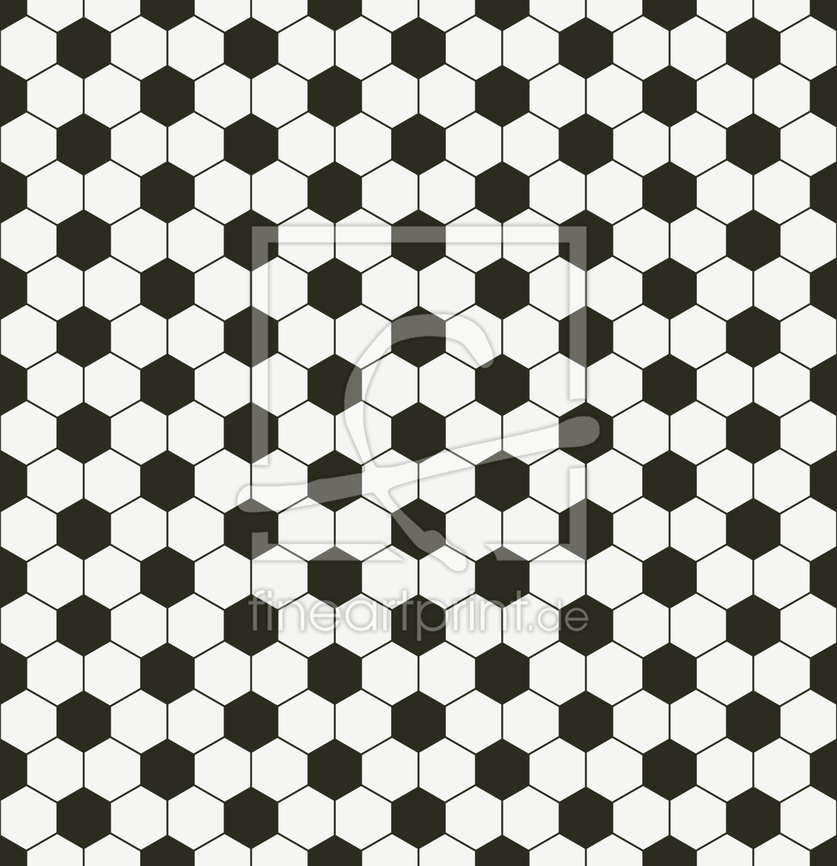 Bild-Nr.: 9009401 Fussball Kariert erstellt von patterndesigns-com