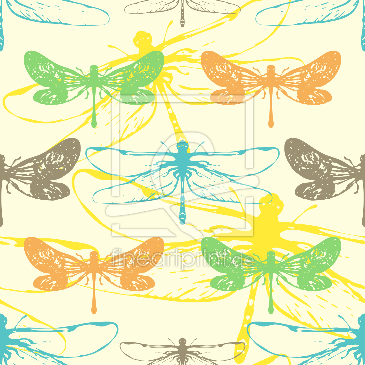 Bild-Nr.: 9009460 Die schönste Libelle erstellt von patterndesigns-com