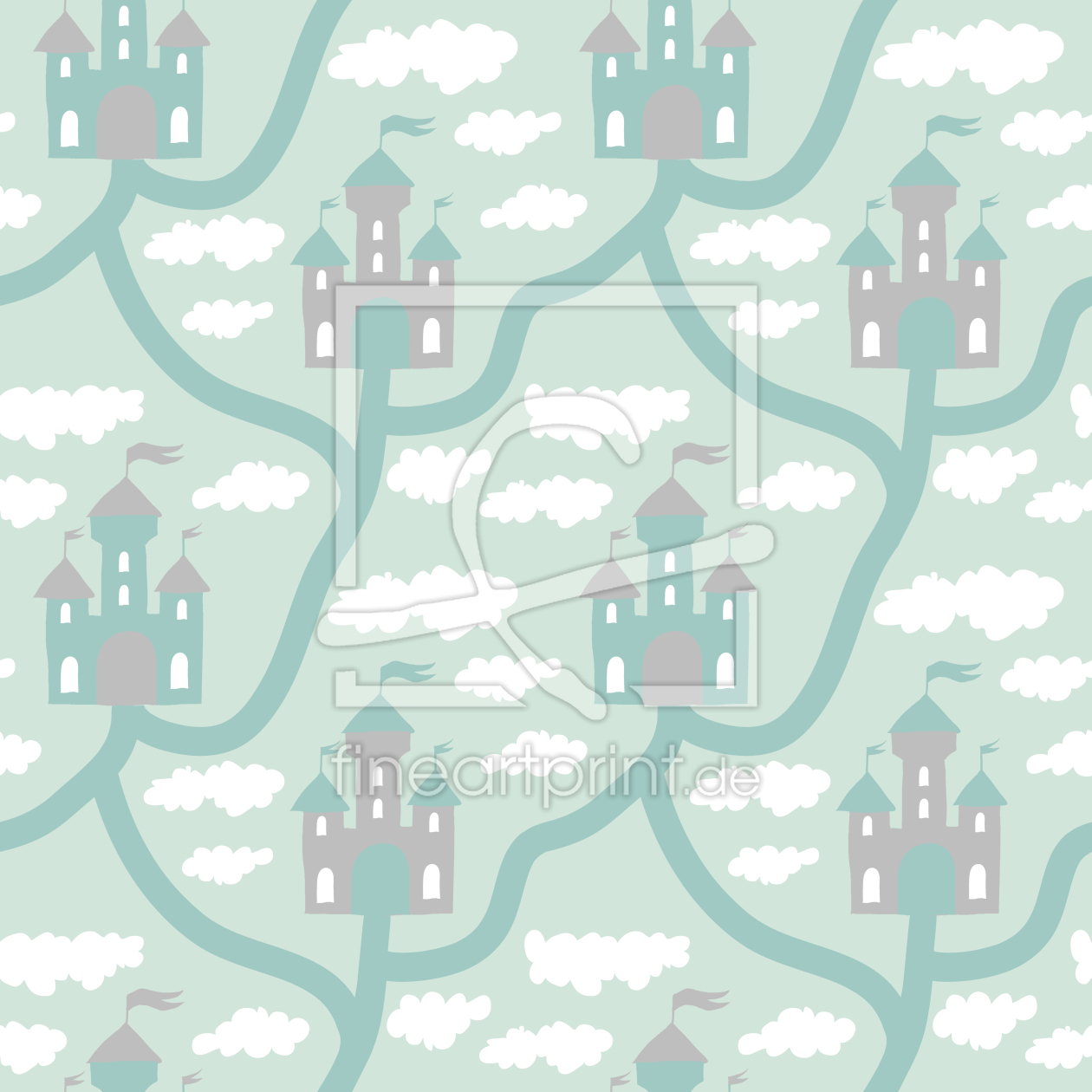 Bild-Nr.: 9009480 Schloss In den Wolken erstellt von patterndesigns-com