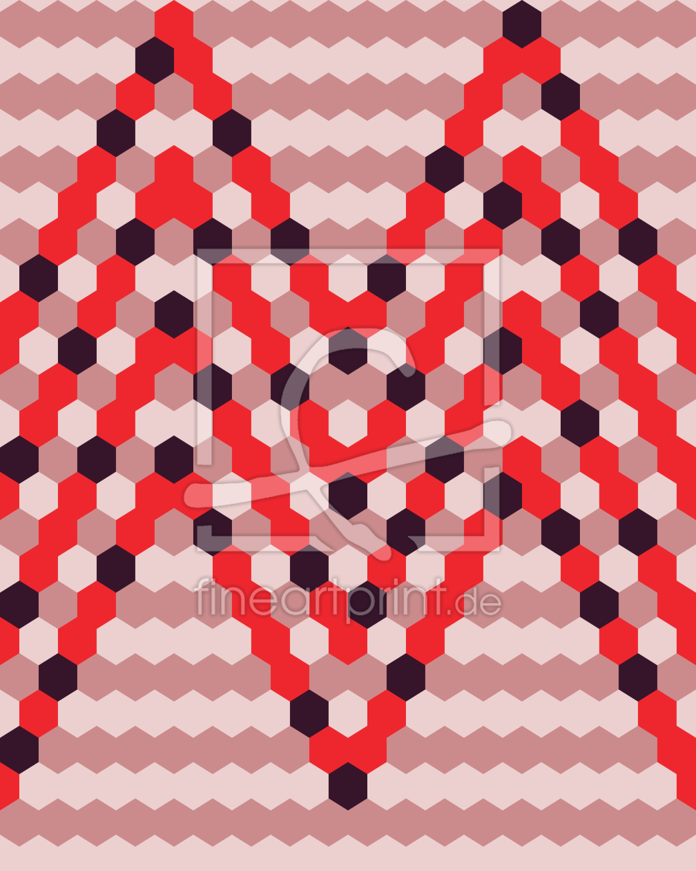 Bild-Nr.: 9009493 Bienenstock Chevrons erstellt von patterndesigns-com